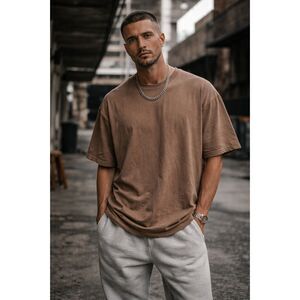 SEASON 6 Kanye West Yeezy Brown T Shirt Tee Top  Mens Size Medium